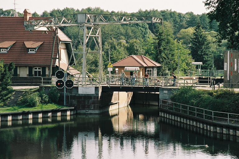 Zugbrücke Altfriesack in Wustrau Altfriesack